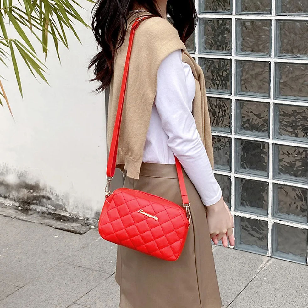 Miniatura: Bolsa Transversal Feminina 2024 Tassel Moda Luxo