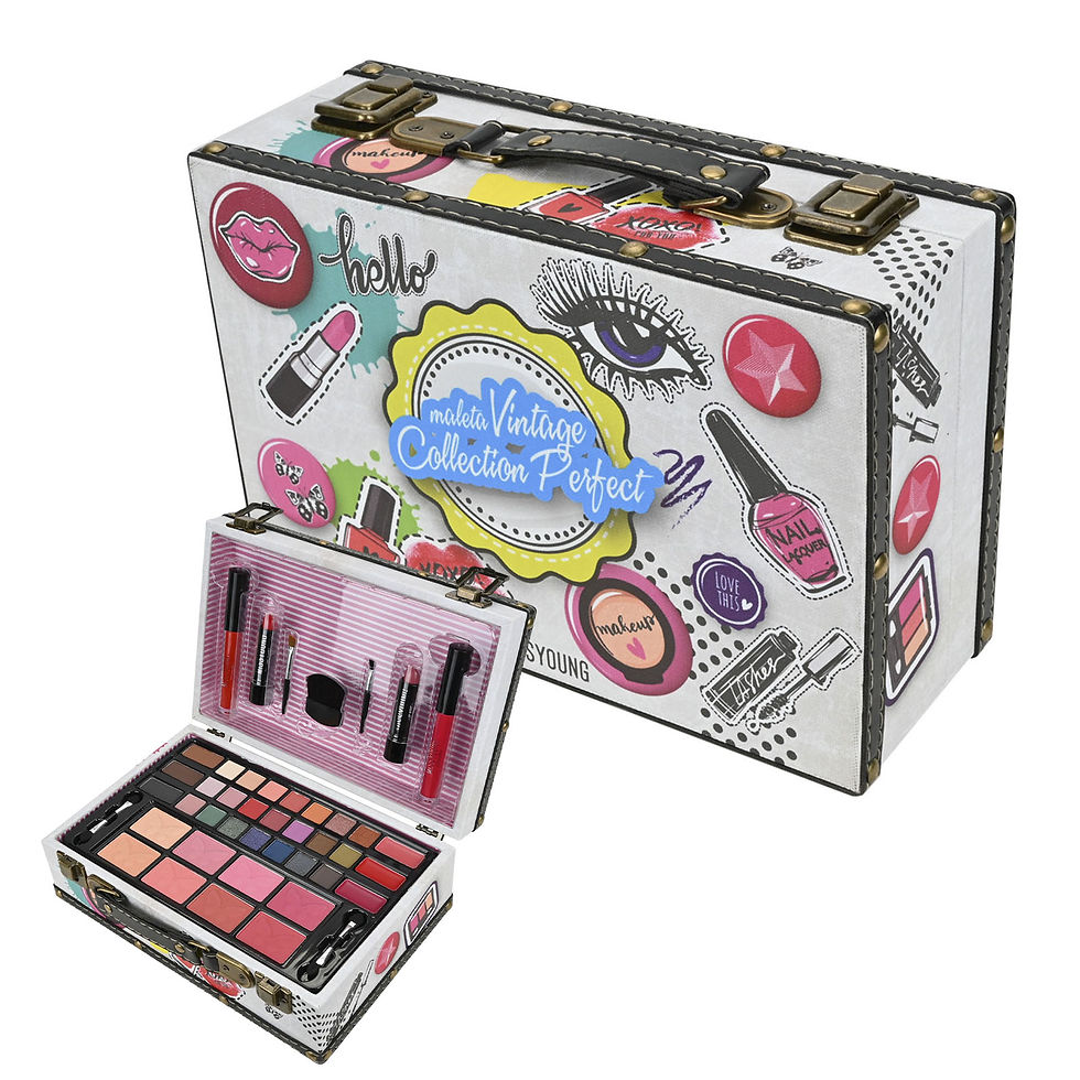 Miniatura: Makeup Starter Kit Professional Kit Maquiagem Completo Estojo Transparente Prese
