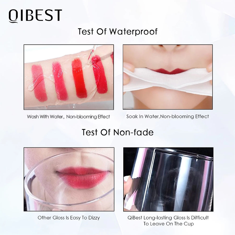 Miniatura: Best Lip Gloss 25 Cores Matte Batom Líquido Waterproof Longa Duração Alta Pig