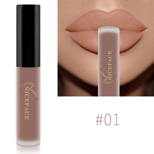 Miniatura: Best Lip Gloss 25 Cores Matte Batom Líquido Waterproof Longa Duração Alta Pig