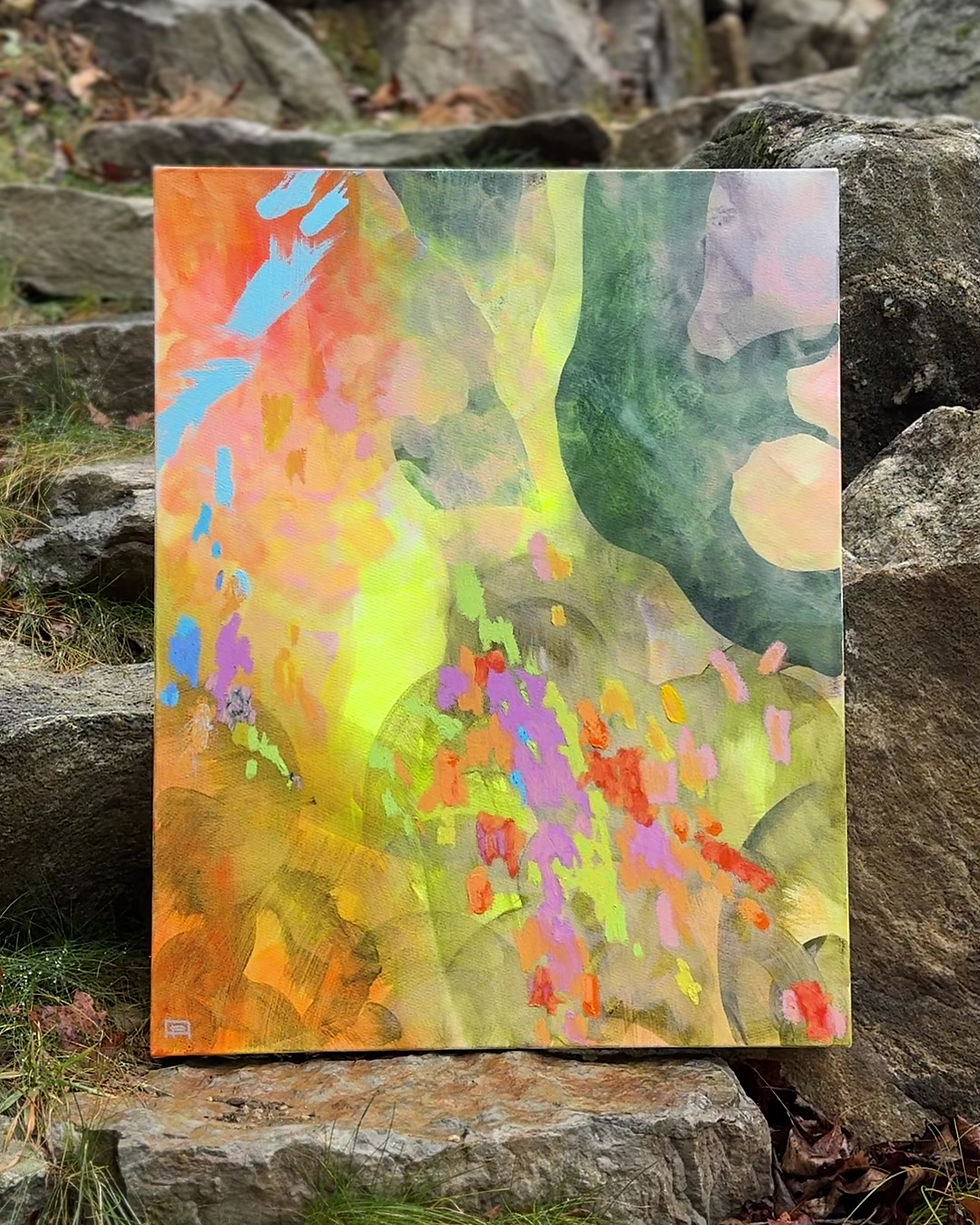 Thumbnail: 22in x 28in Painting on canvas 'Magic Hour'