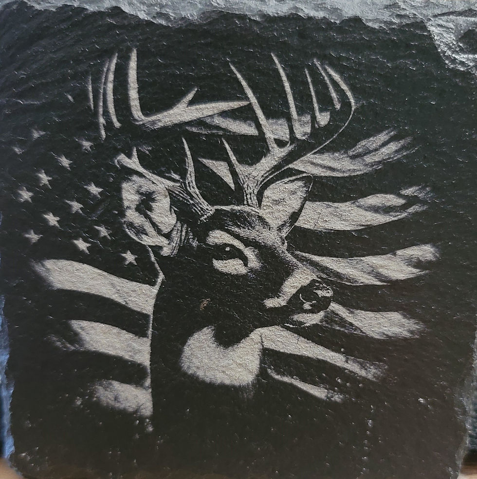 Thumbnail: Deer Slate Coasters