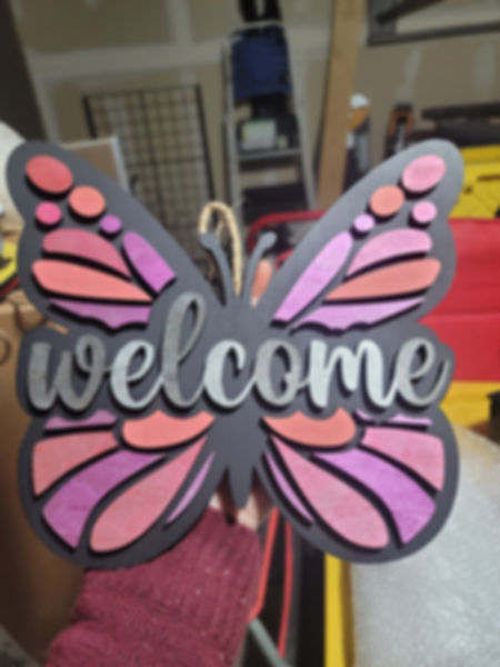 Butterfly Door Hanger