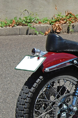 ミニ クロッカーテールランプ 鋳物ポリッシュ | Old Speed Factory