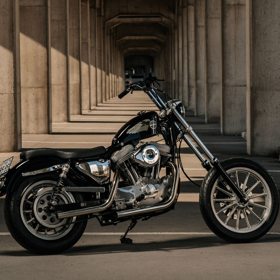 サムネイル： 50ΦDRAG EX   Sportster only　ドラック マフラー