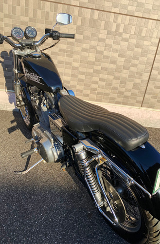 スポーツスター Vertical ストライプ シート ～03y | Old Speed Factory