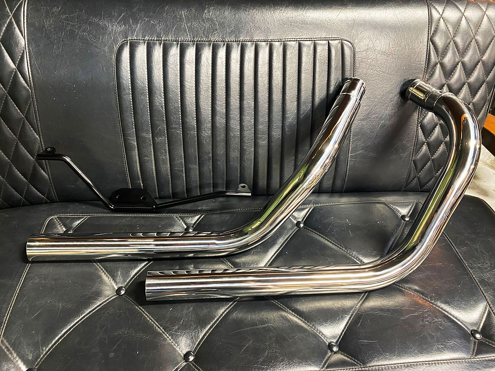 サムネイル： 50ΦDRAG EX   Sportster only　ドラック マフラー