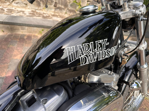 AMF HARLEY-DAVIDSON ローライダー ロゴ白 デカール ペア | Old Speed