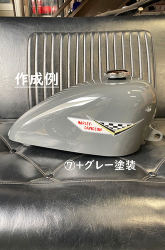 スポーツスタータンク 塗装済み コーティング済み MOTOR ROCK × SHALLOW エイジング塗装済み スポーツスタータンク