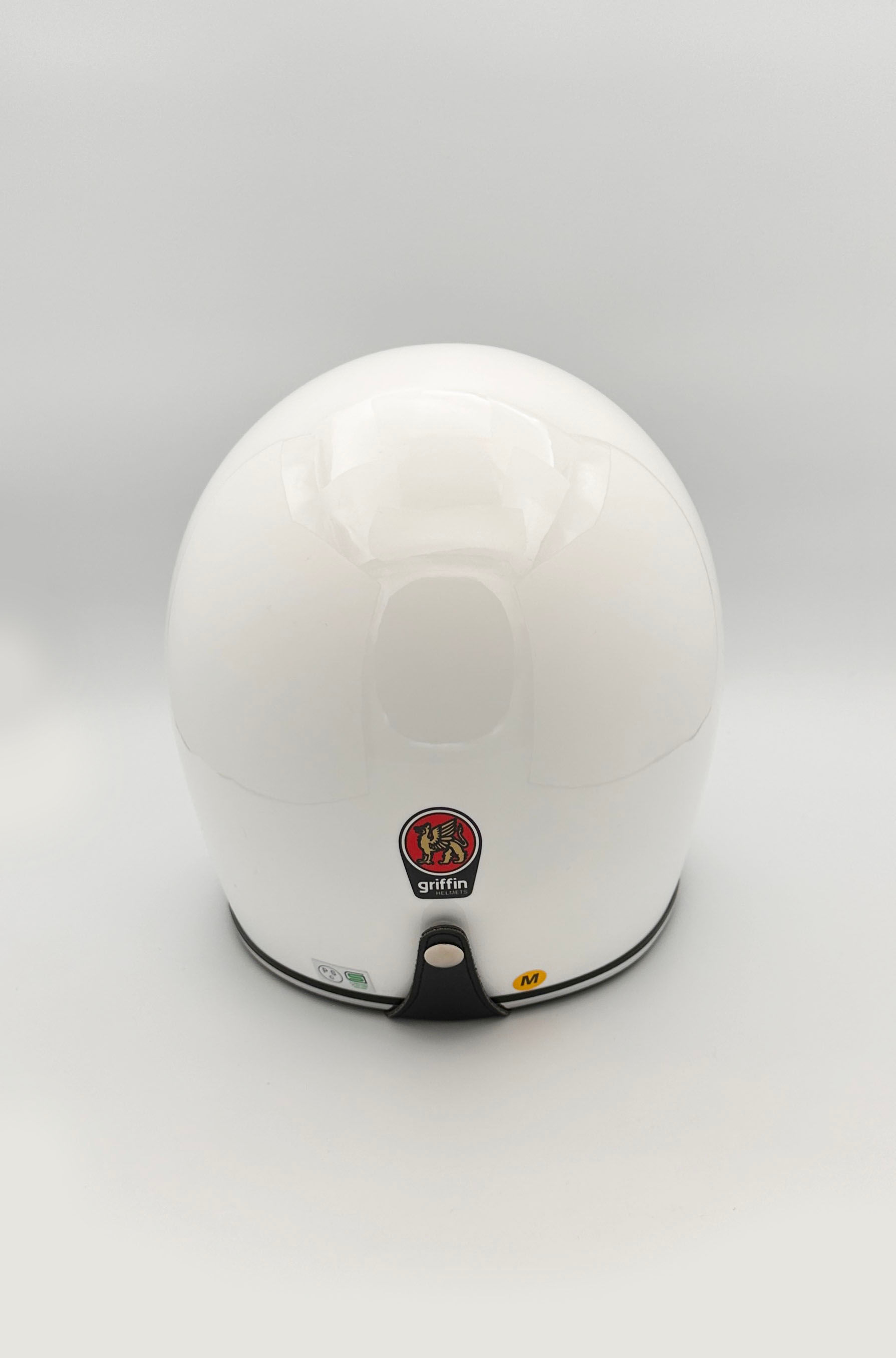 Griffinビンテージヘルメット 白シールド付【グリフィンSPEEDSTAR