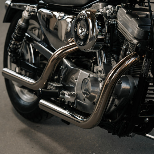 オールドスピードファクトリー 50φ ドラッグエキゾーストマフラー【新品】 50ΦDRAG EX Sportster only ドラック マフラー | Old Speed Factory