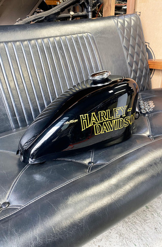 HARLEY-DAVIDSON AMF タンク 青　スポタン HARLEY-DAVIDSON AMF タンク 青 スポタン HARLEY-DAVIDSON AMF