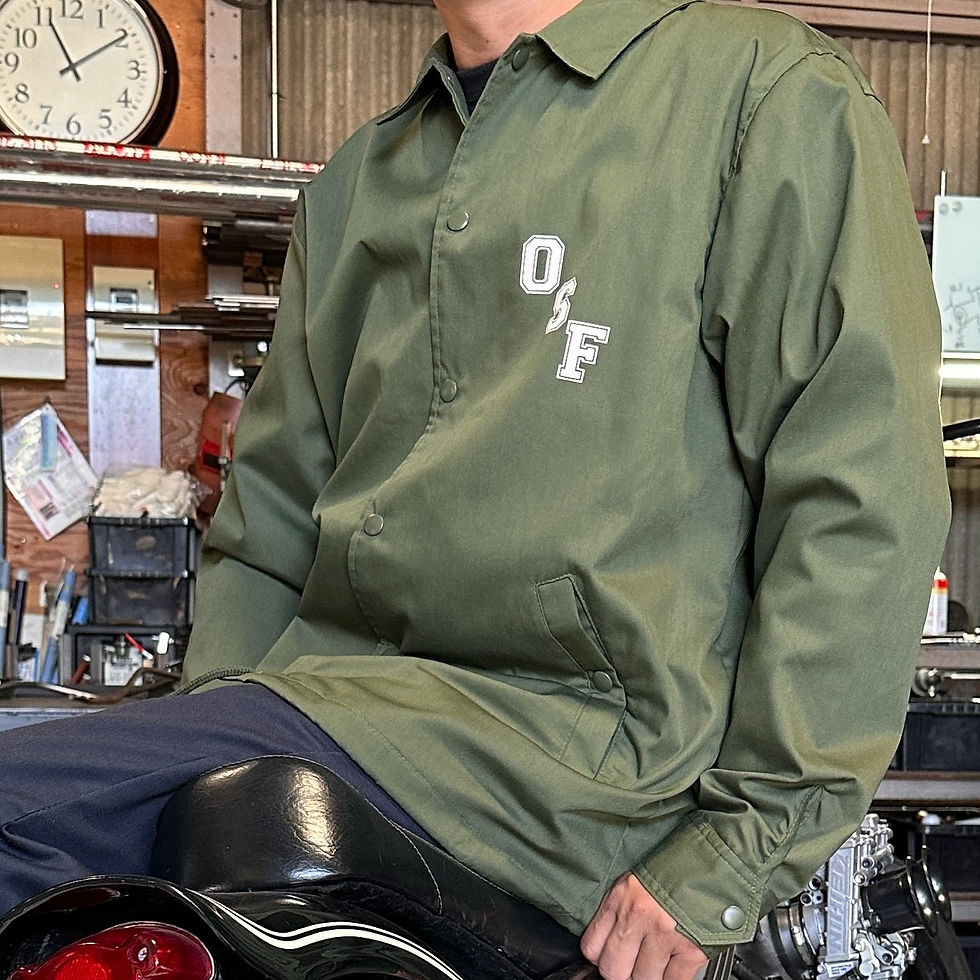 サムネイル： 2024受注再販　受付終了しました　 OLD SPEED official coach jacket