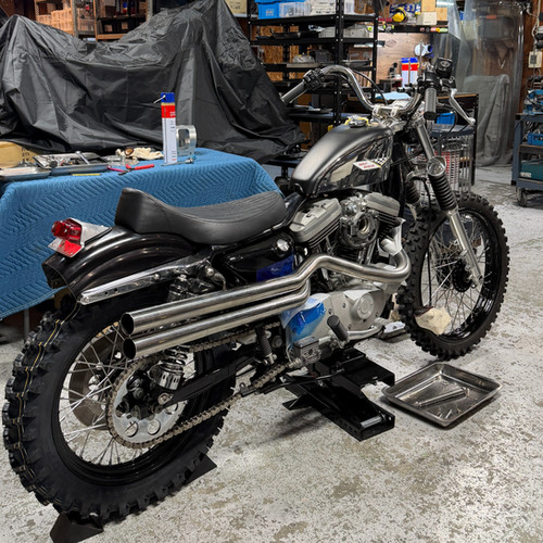 Φ50 UP DRAG EX】UPドラッグ エキゾースト マフラー Sportster only