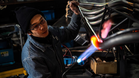 【スポーツスター用マフラー】45Φ perfect bent / 50Φ DRAG EX追加製作ロット進行中