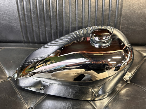 スポーツスター タンク クローム ※リジスポ95-03年 | Old Speed Factory