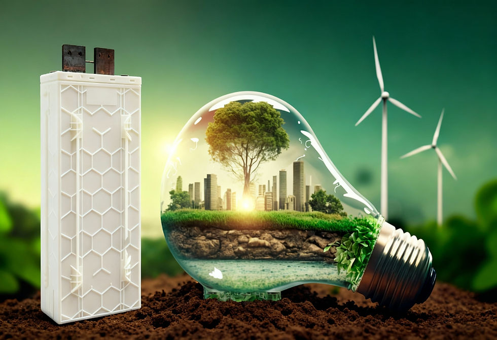 Fully recyclable zinc-ion battery designed for circular economy.