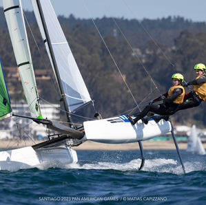 Brasileiros na briga real por medalha na vela Jogos Pan-Americanos 2023
