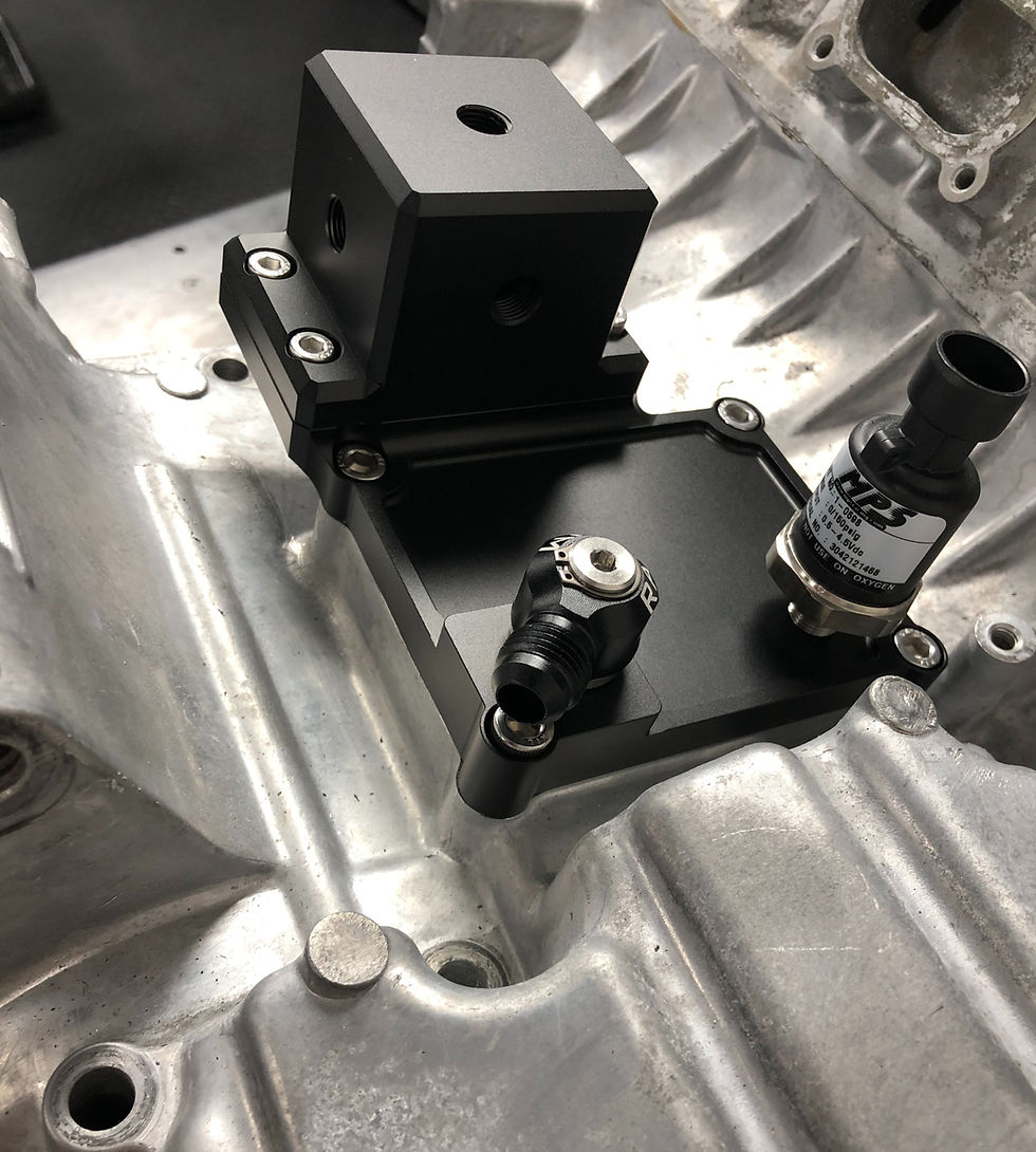 Thumbnail: Suzuki Hayabusa Breather Cover with Integrated Nitrous Cube