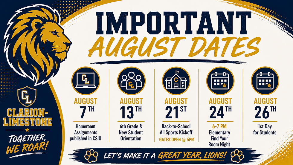 August Dates