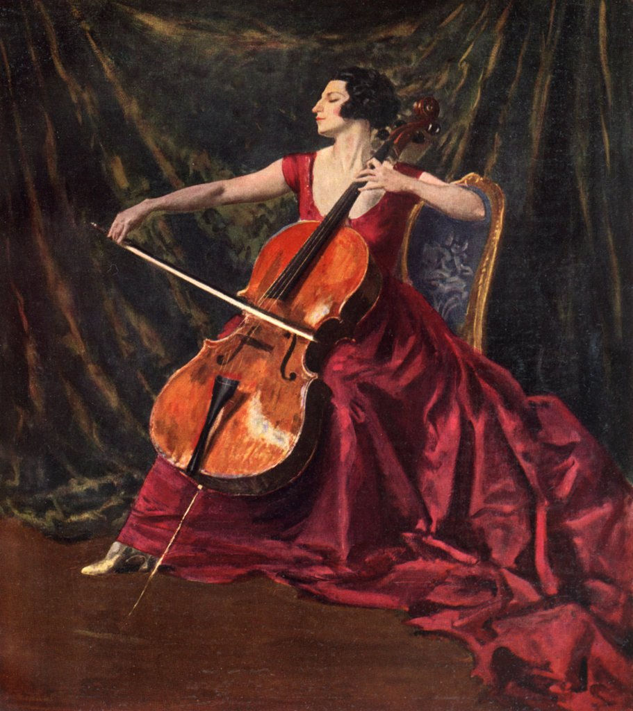 Madame Suggia by Augustus John credit Ta
