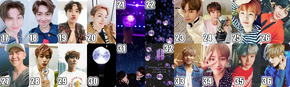 Thumbnail: BTS (1-36 Photocards)