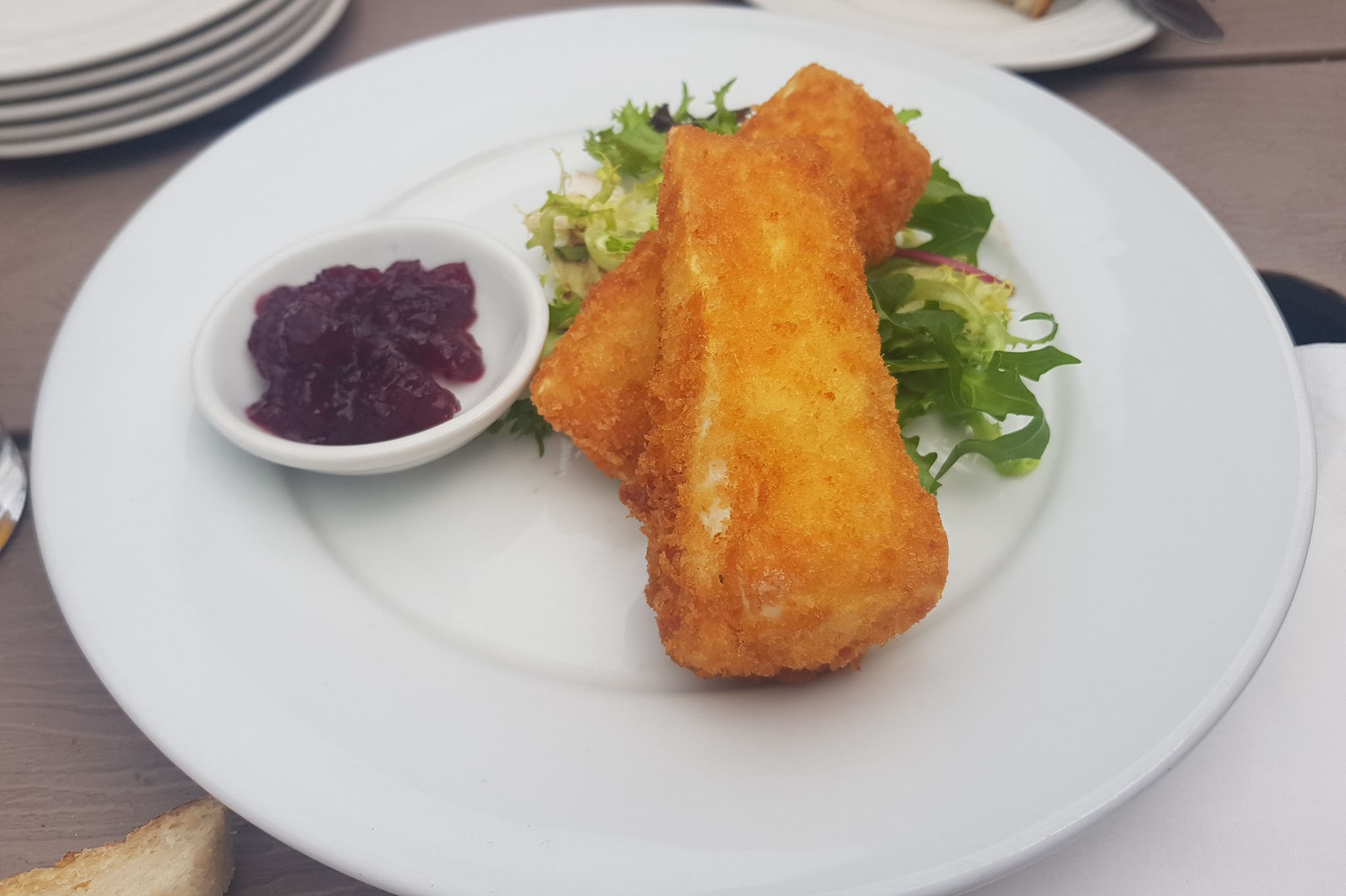 DEEP FRIED BRIE