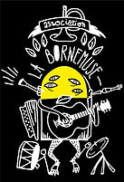 logo la bornemuse V2 blanc sur fond noir avec borne jaune.jpg