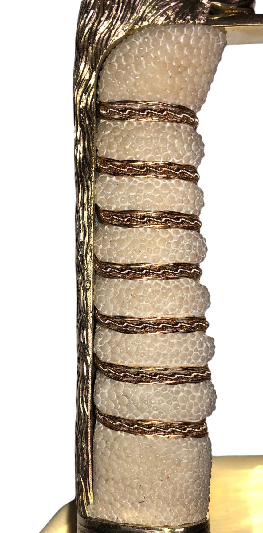 Thumbnail: Elizabeth II British Royal Navy Officers Sword and Scabbard - Brass