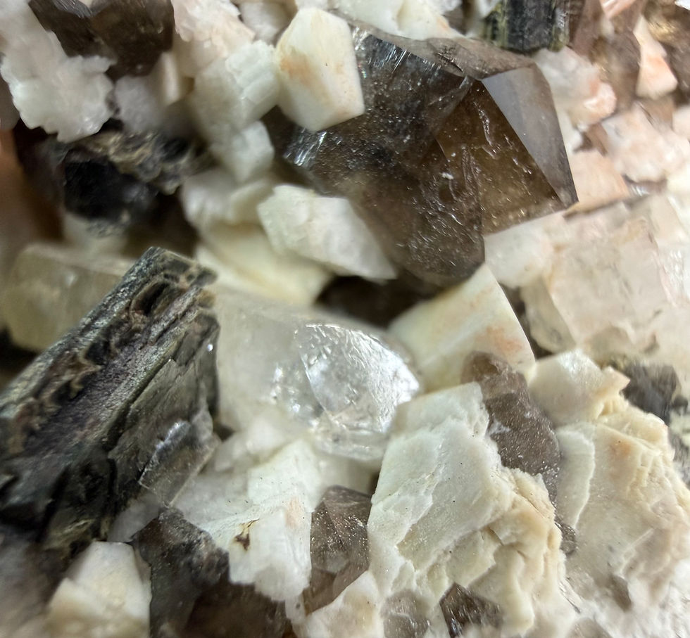 Thumbnail: Topaz on Matrix, from Mourne Mountains, N. Ireland 