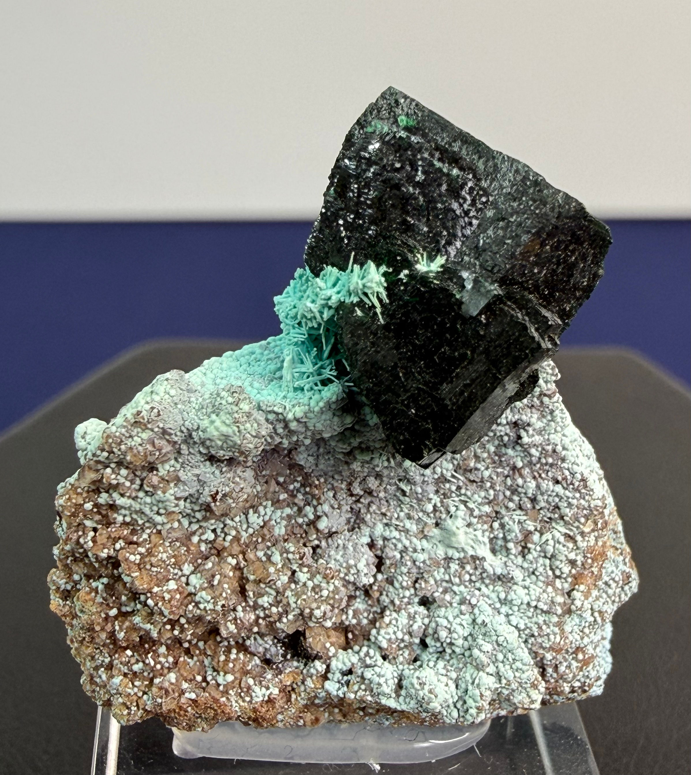 Primary Malachite and Chrysocolla