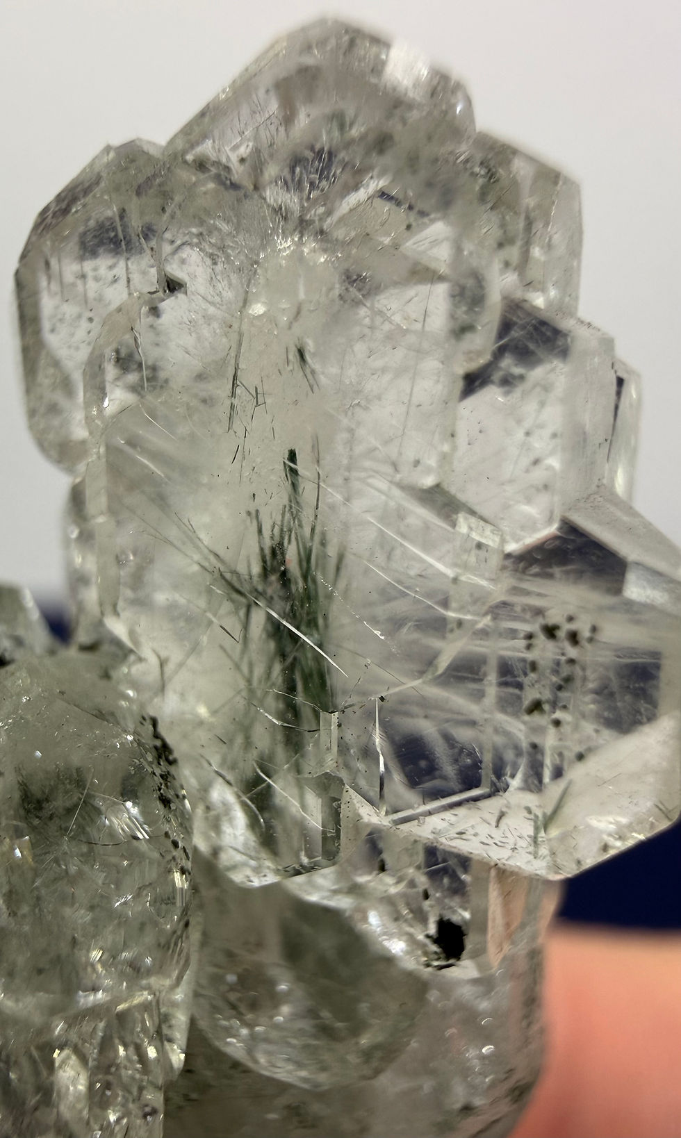 Thumbnail: Fluorapatite Cluster- Skardu Pakistan