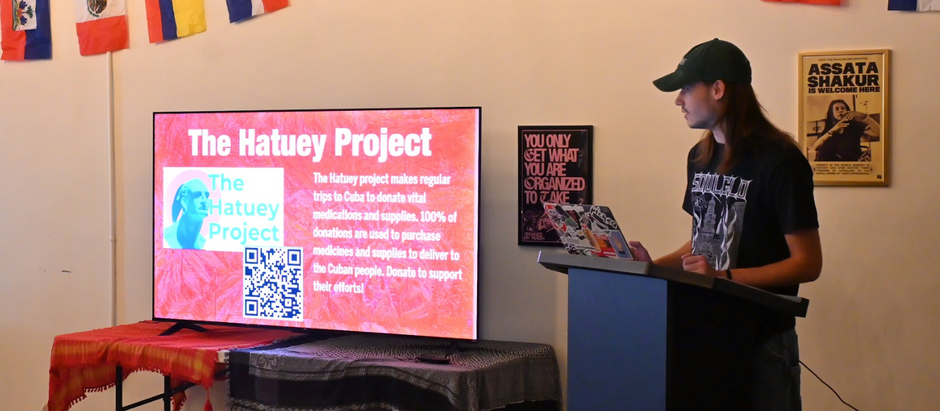 At Old East Durham Café, Socialists Raise Funds for Relief in Cuba