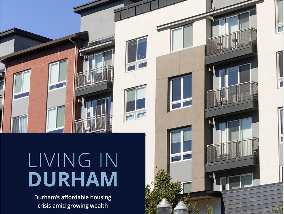 Report: Durham’s Biggest Employers Can Do More to Tackle the Affordable Housing Crisis