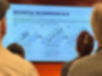 PowerPoint slide at the UDO meeting