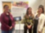 Sound Rivers board president Catherine Kastleman, Neuse riverkeeper Samantha Krop and Haw riverkeeper Emily Sutton attended the Tuesday night meeting.