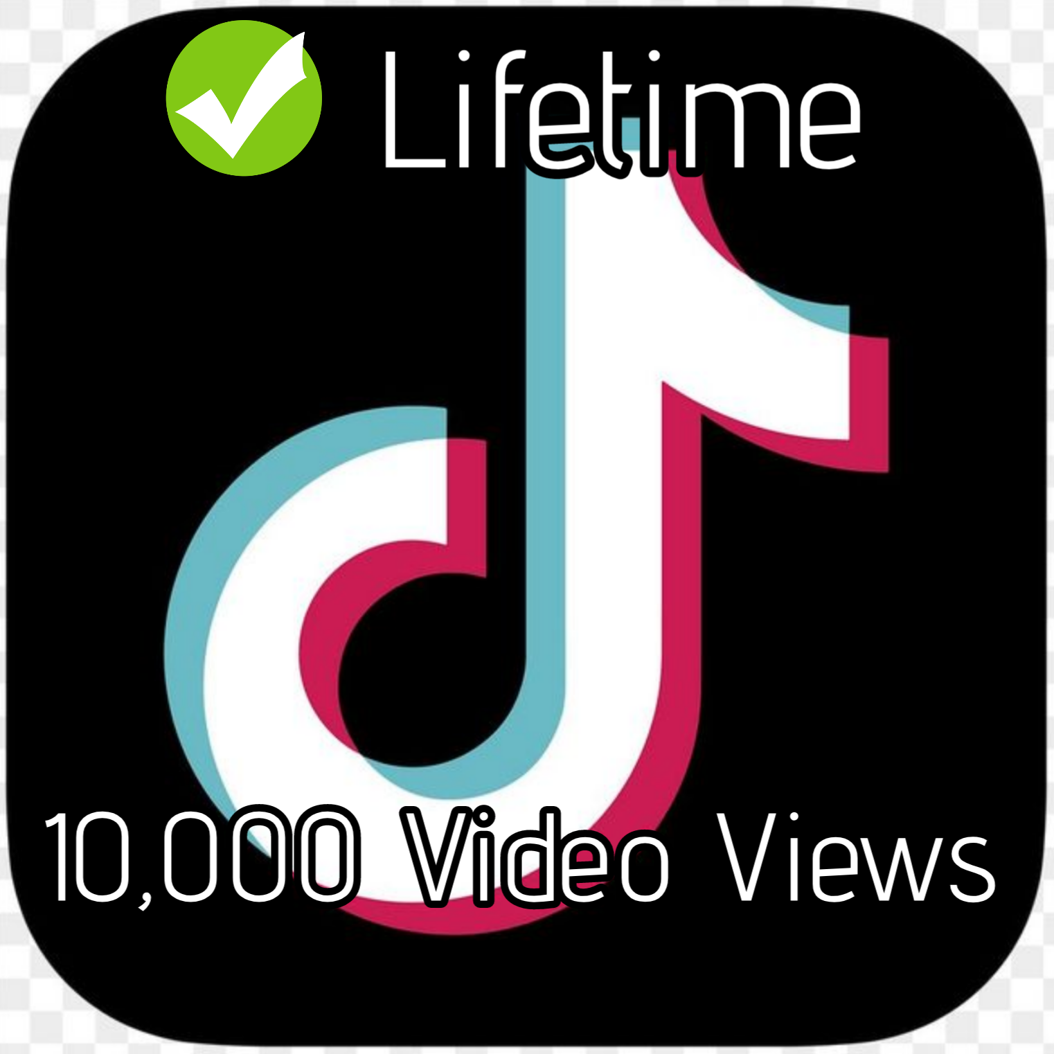 TikTok Video Views  x 📢10,000 - ✅Lifetime