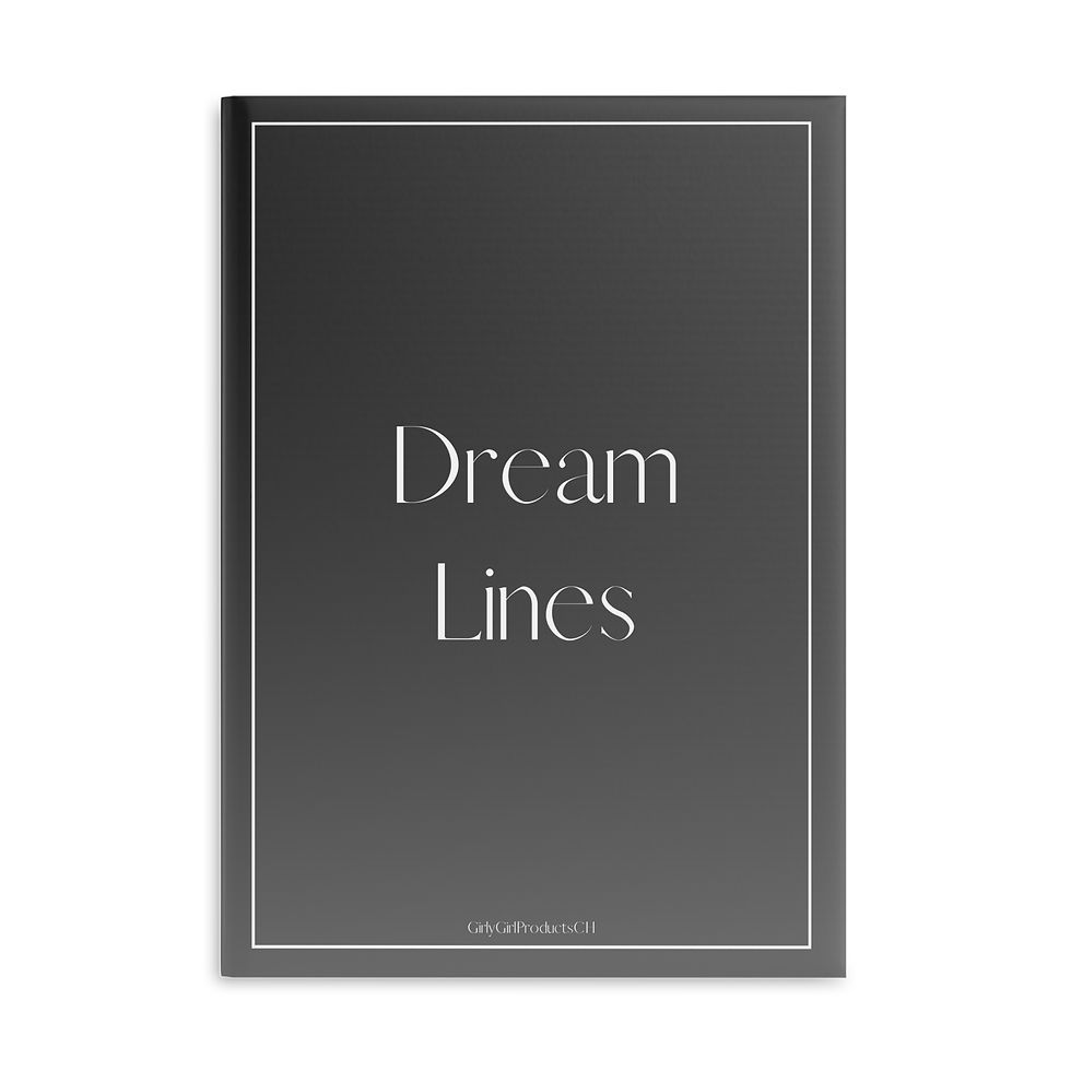 Miniatura: Modern Hardcover Notebook - Dream Lines Journal