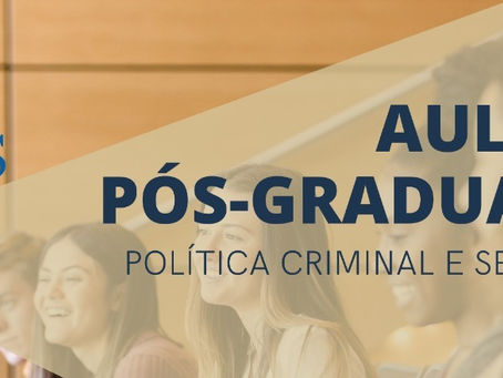 AULA DE PÓS GRADUAÇÃO - CEJAS