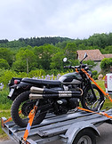 Transport Moto Triumph