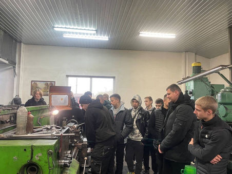 Екскурсія на підприємство ТОВ "Будсервіс"