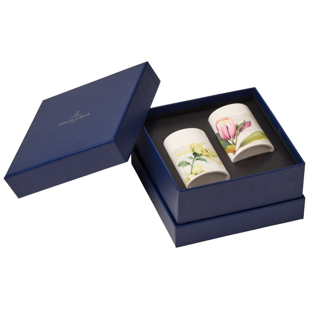 SALERO Y PIMENTERO, SET DE 2. QUINSAI GARDEN. VILLEROY & BOCH