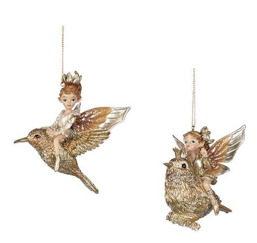 COLGANTE PAJARITO CON HADA