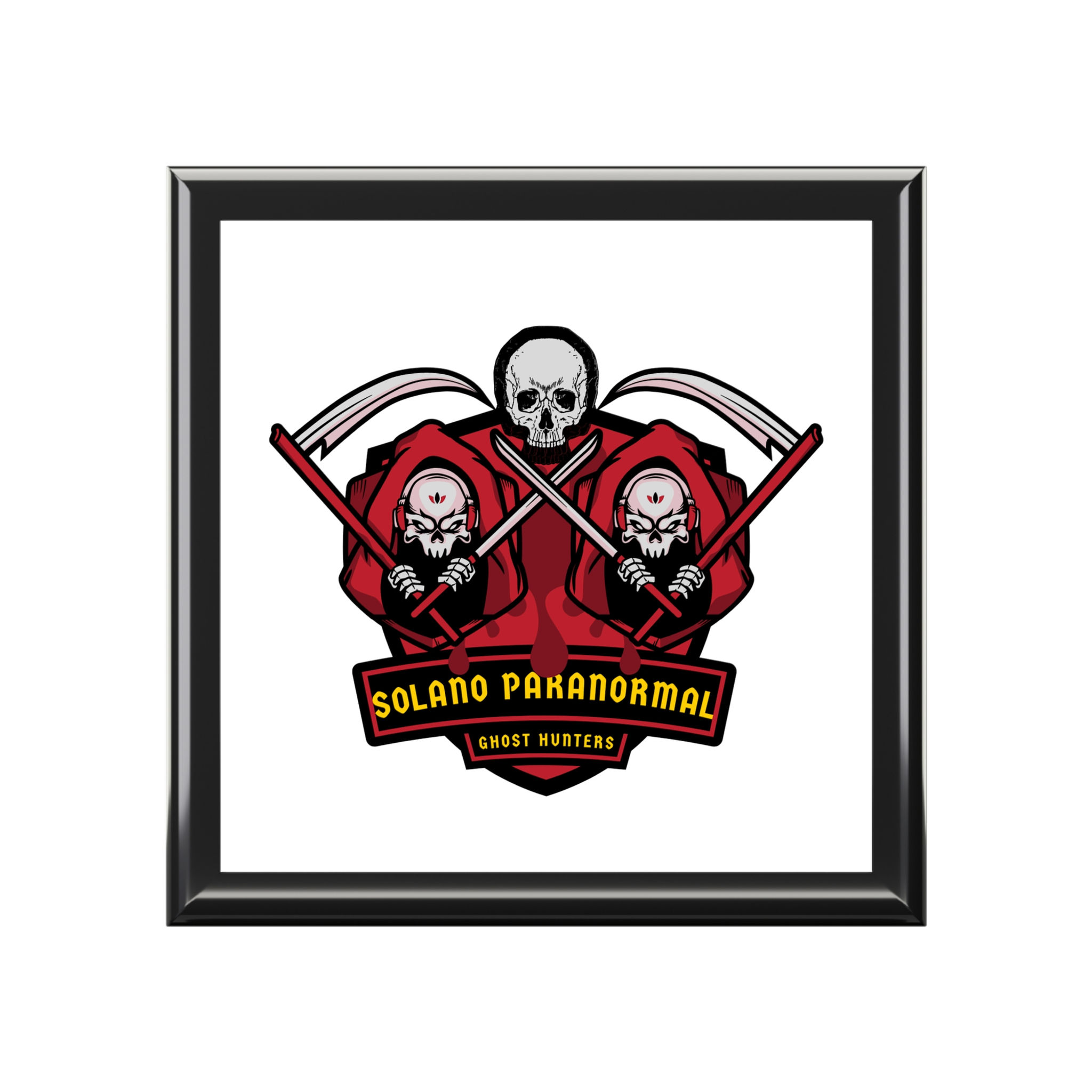 Unique Solano Paranormal Jewelry Box, Ghost Hunter Gift