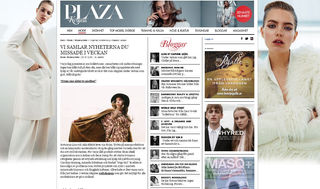 FEATURED IN PLAZA KVINNA MAGAZINE