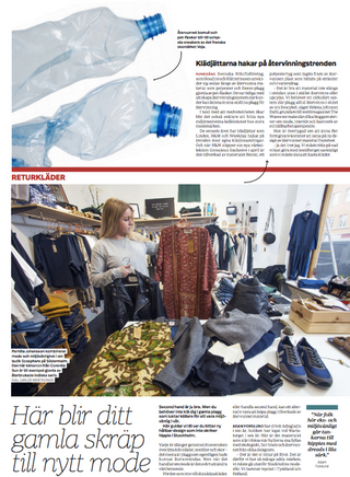 RECYCLED FASHION IN FOCUS