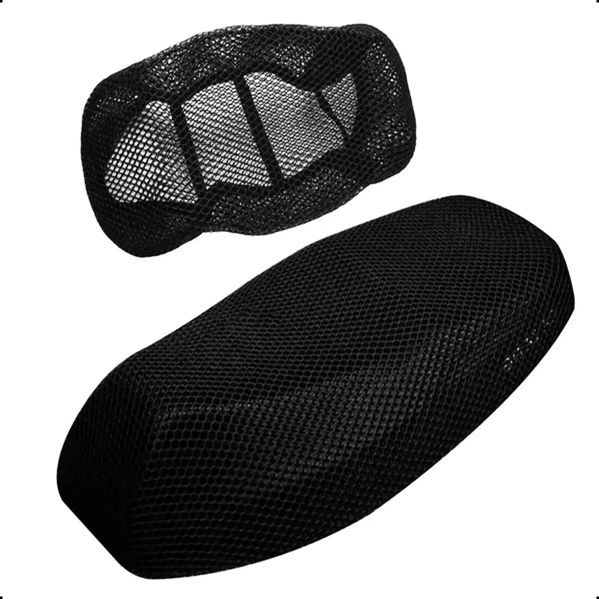 funda negra con malla 86x52cms