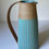 Thumbnail:  stoneware jug with peacock blue slip decoration