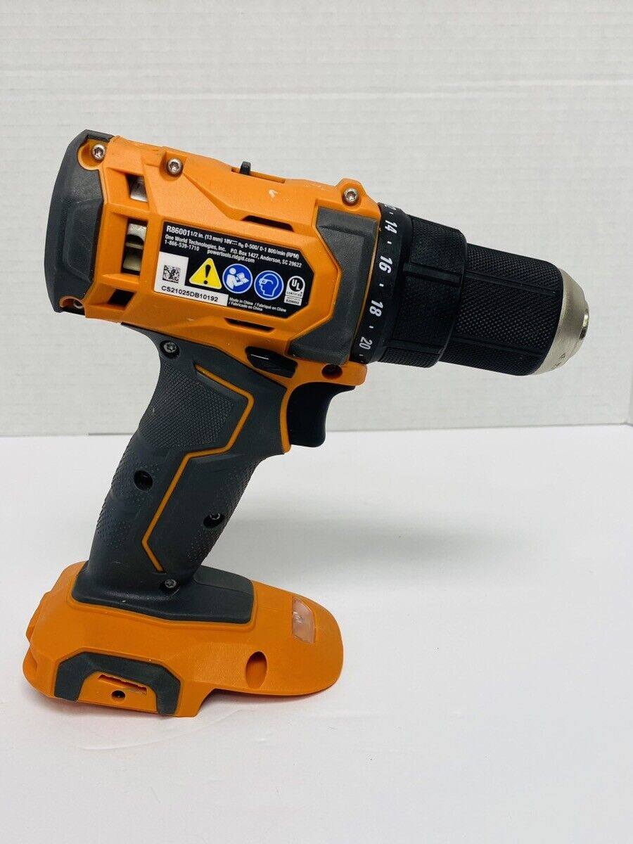 Thumbnail: Ridgid R86001 & R86002 18V Drill Bundle W/Charger & Batteries Case (PD7004399)