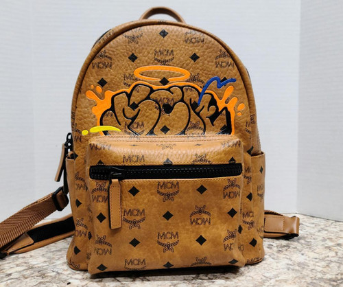 MCM X SAMBYPEN STARK BACKPACK GRAFFITI EDITION (PD3033075) Pawn